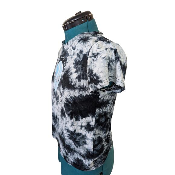 A.LAB Tie-Dye Have A Nice Day Alien Graphic T-Shirt Soft Short Sleeve Medium - Picture 3 of 8